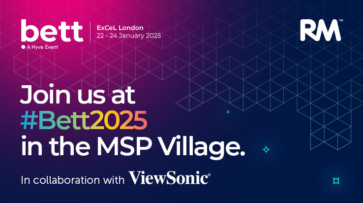 Bett 2025: RM Technology is Ready to Level Up Your School's IT!