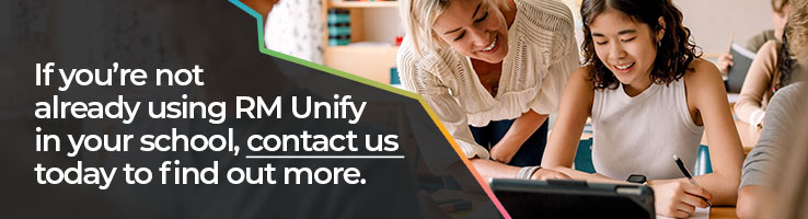 If you’re not already using RM Unify in your school, contact us today to find out more.